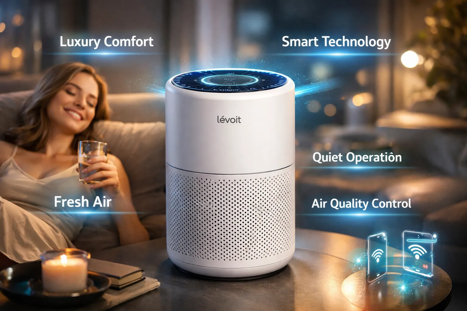 ٧ مزايا فاخرة لجهاز Levoit Core 400S